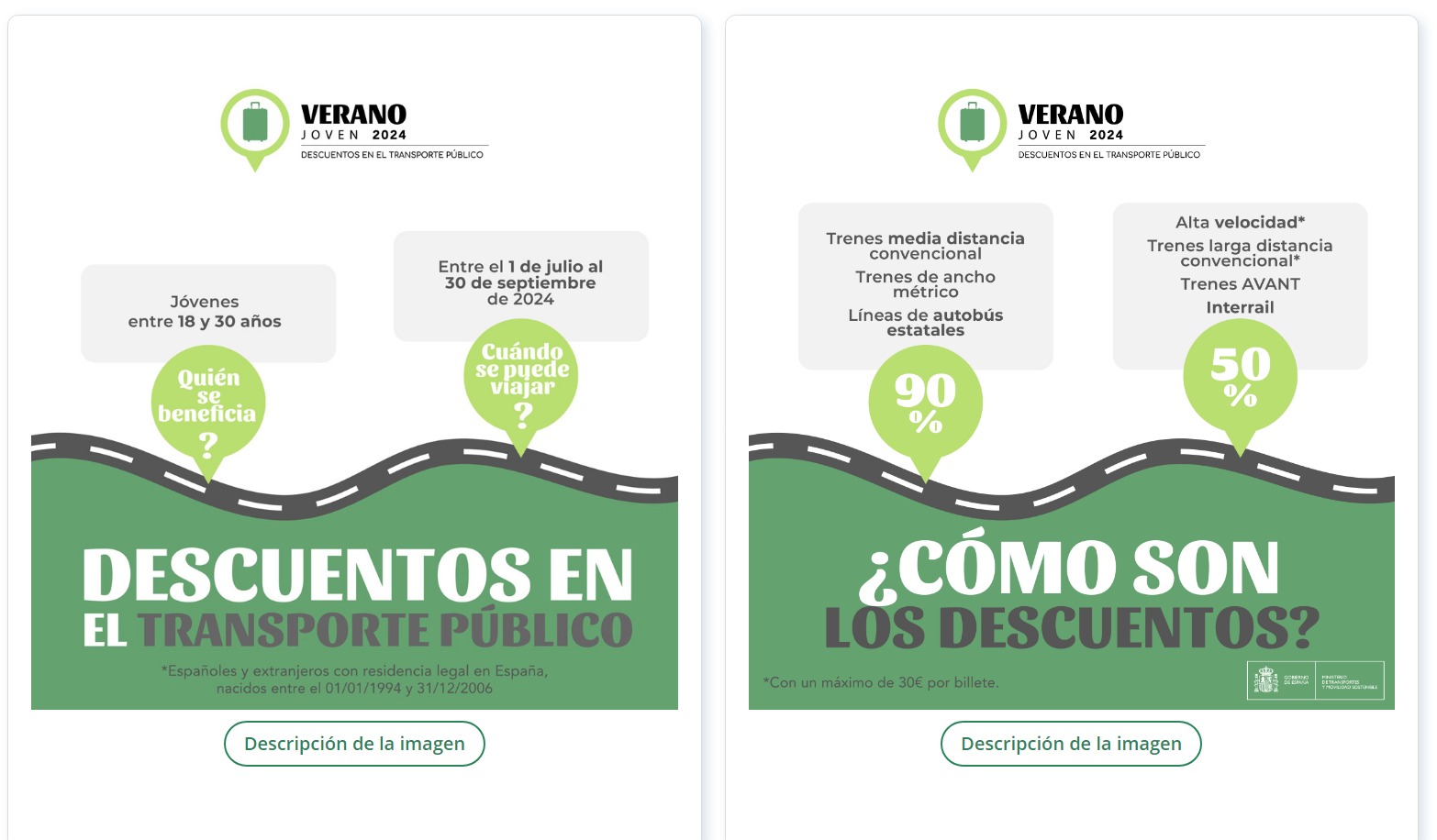 El subdelegado anima a los y las jóvenes granadinos a acogerse al Verano Joven y viajar con los descuentos aprobados por el Ministerio de Transportes